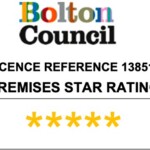 5 Star rating Bolton Council Bolton Council License Reference 138514 Premises Star Rating 5*