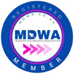 Modern Dog Walker Association Badge Registered Member of Modern Dog Walker Association